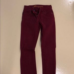 Delia’s Morgan Bootcut jeans - Maroon/dark red